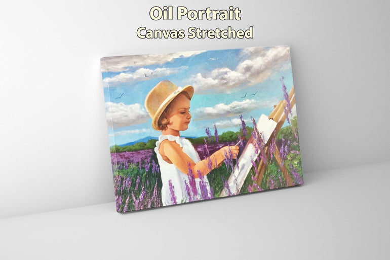 Children Portrait - Moments in Paint