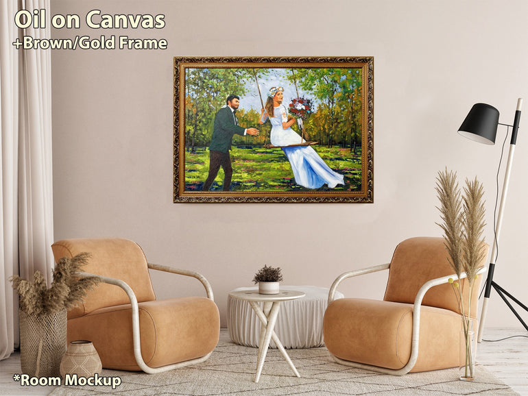 Wedding Portrait - Moments In Paint