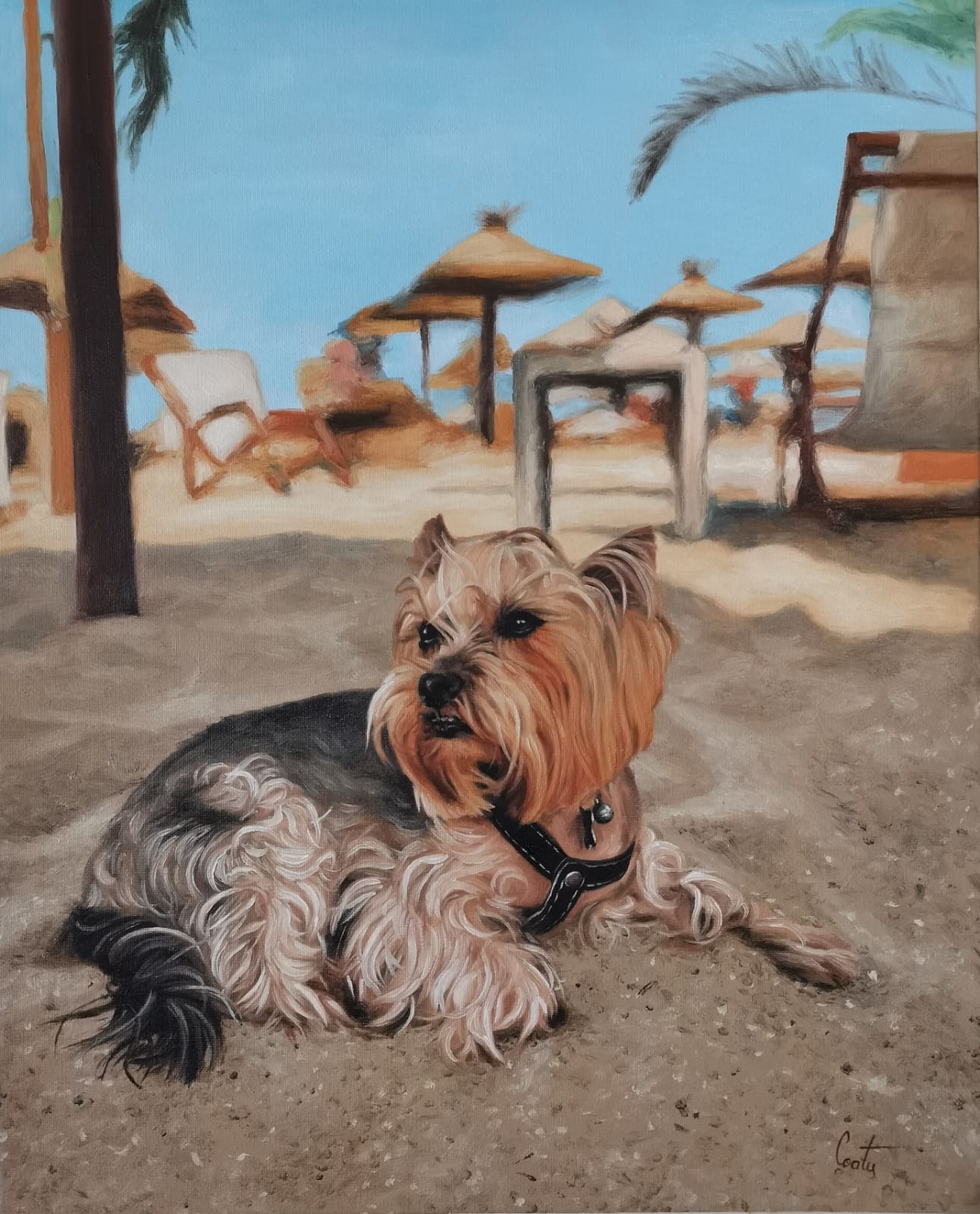 Pet Portrait - Moments In Paint