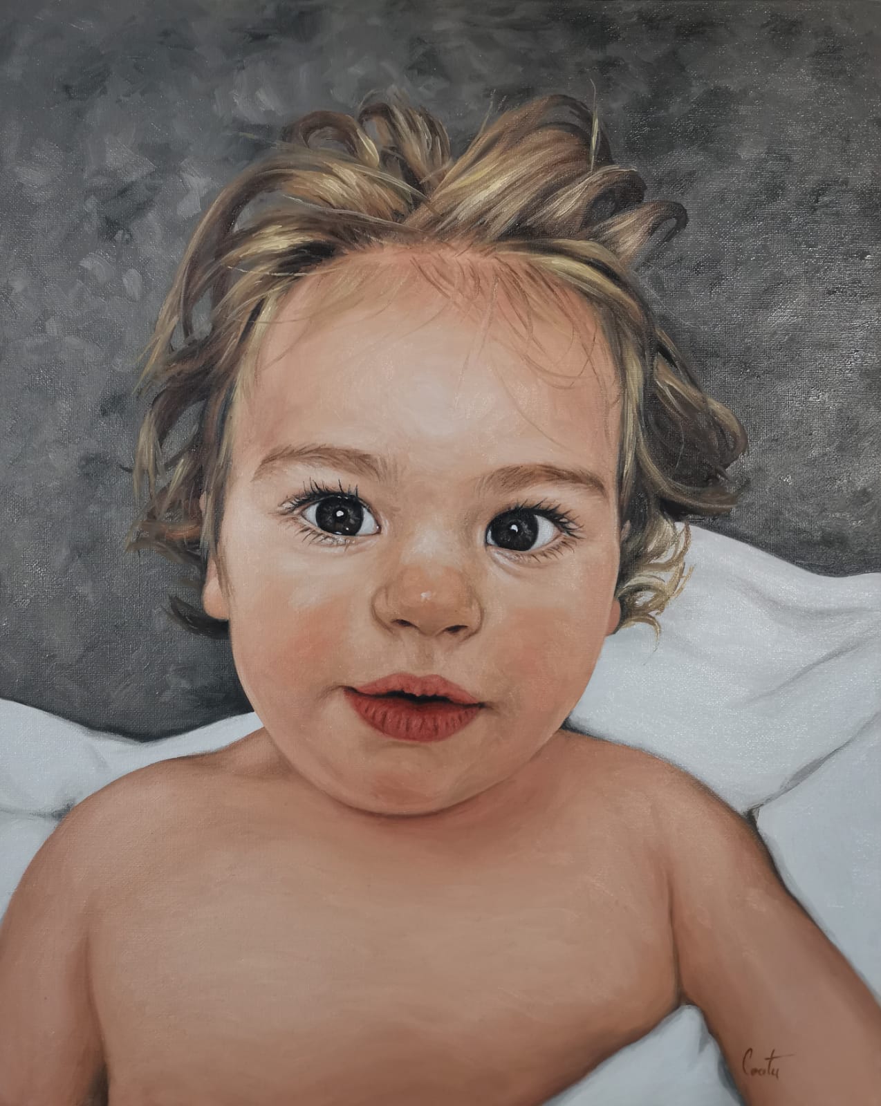 Children Portrait - Moments in Paint