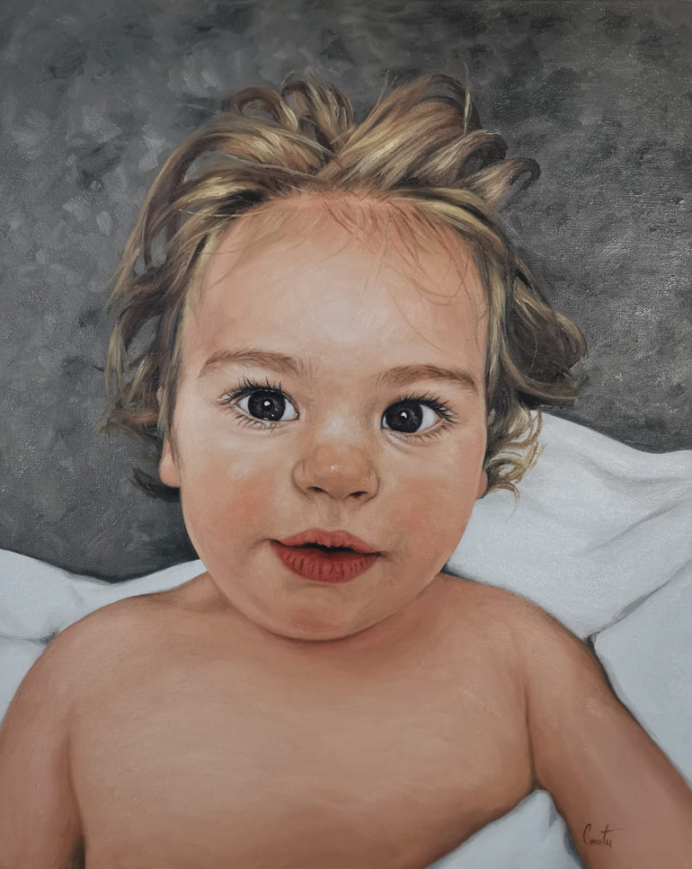 Children Portrait - Moments in Paint