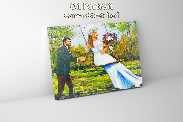 Wedding Portrait - Moments In Paint
