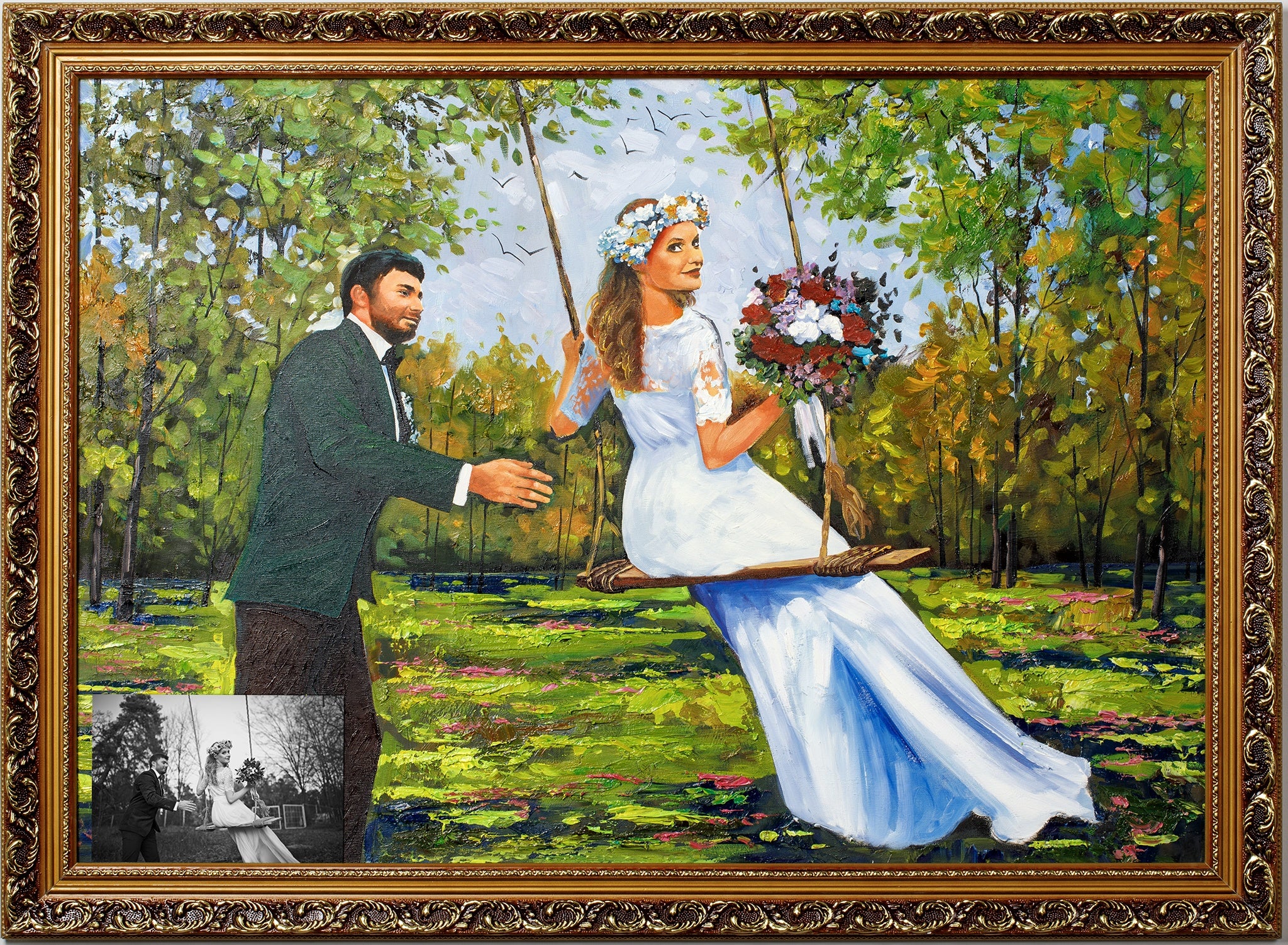 Couples portrait moments in paint moments in paint